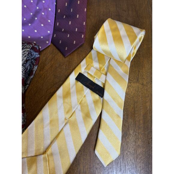 VINTAGE JOS A BANK 100% PURE SILK LONG NECKTIES ITALY/USA/CHINA LOT OF 27 - Picture 9 of 14